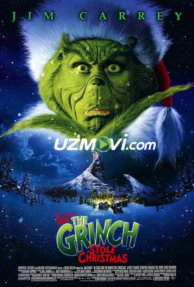 Grinch yangi yil o'g'risi jim kerry ishtirokida film