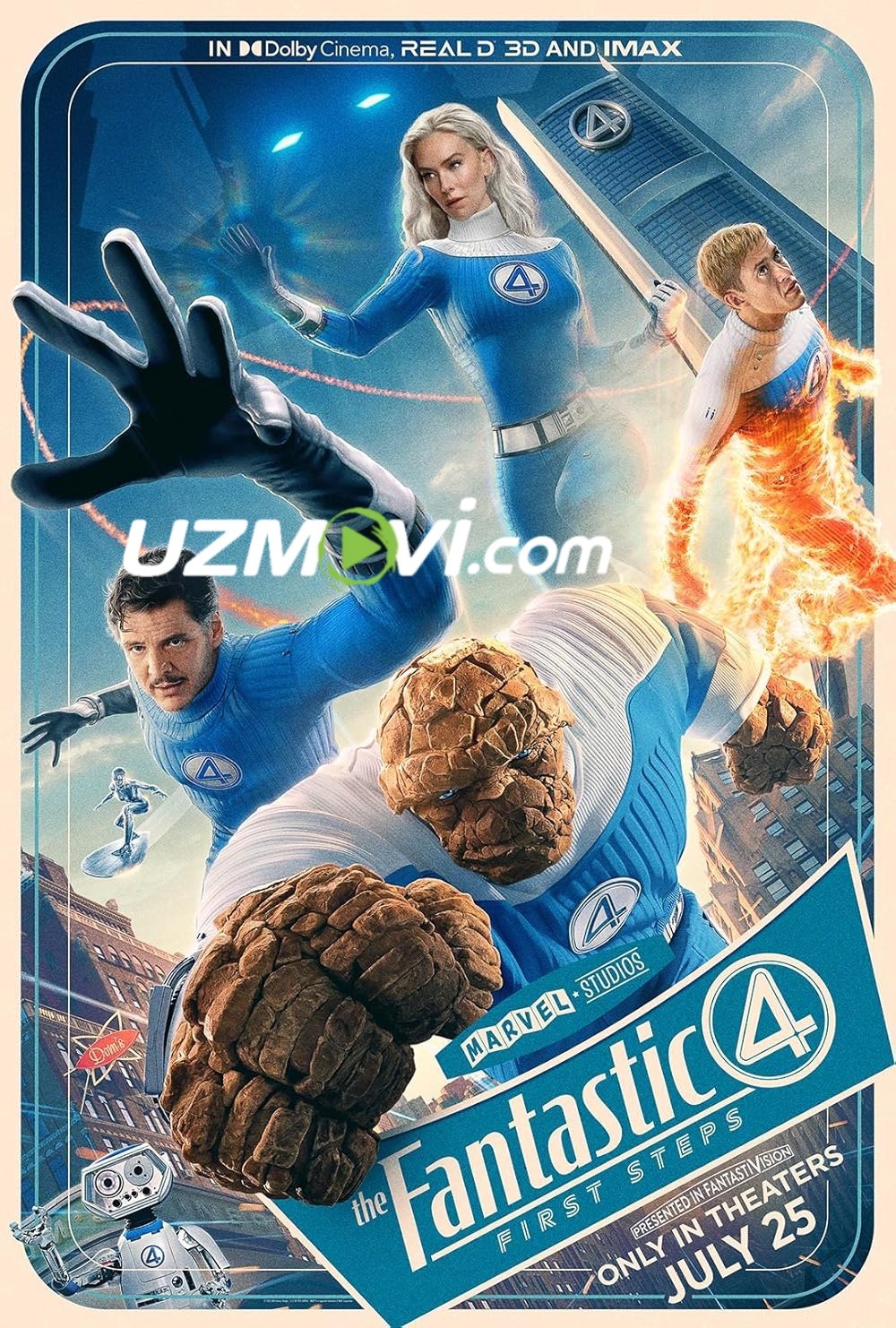 Fantastik to'rtlik ilk qadamlar premyera uzbek o'zbek tilida 4 lik