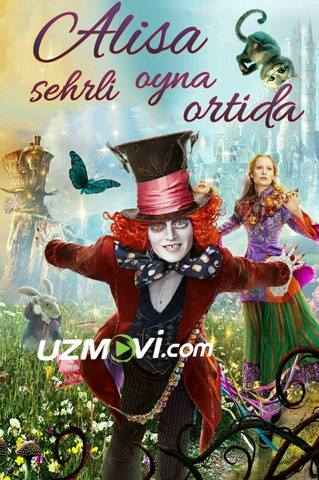 Alisa sehrli oyna ortida